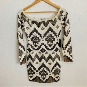 NWT Express Sequin Dress